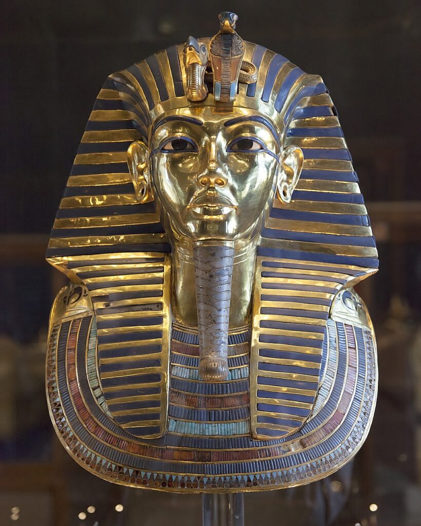 maschera turchese Tutankhamon